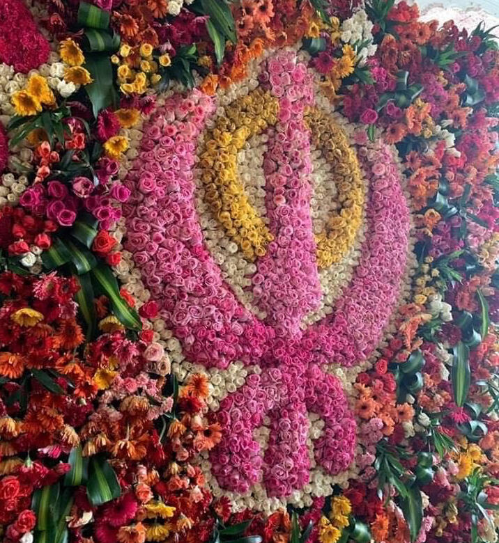 Adi shakti flowers
